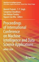 Proceedings of International Conference on Machine Intelligence and Data Science Applications