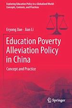 Education Poverty Alleviation Policy in China