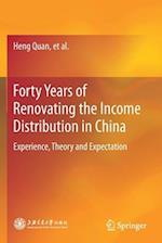 Forty Years of Renovating the Income Distribution in China