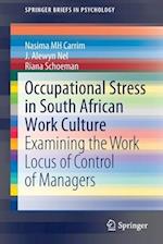 Occupational Stress in South African Work Culture