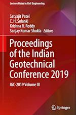 Proceedings of the Indian Geotechnical Conference 2019