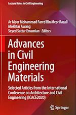 Advances in Civil Engineering Materials