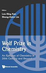 Wolf Prize In Chemistry: An Epitome Of Chemistry In 20th Century And Beyond