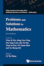 Problems And Solutions In Mathematics (2nd Edition)