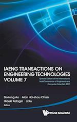 Iaeng Transactions On Engineering Technologies Volume 7 - Special Edition Of The International Multiconference Of Engineers And Computer Scientists 2011