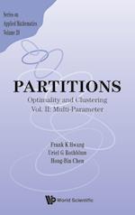 Partitions: Optimality And Clustering - Vol Ii: Multi-parameter