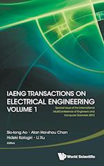 Iaeng Transactions On Electrical Engineering Volume 1 - Special Issue Of The International Multiconference Of Engineers And Computer Scientists 2012