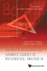 Advanced Courses Of Mathematical Analysis Iv - Proceedings Of The Fourth International School -- In Memory Of Professor Antonio Aizpuru Tomas