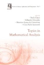 Topics In Mathematical Analysis