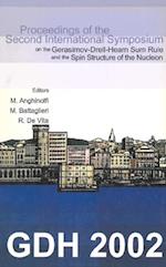 Gdh 2002, Proceedings Of The Second International Symposium On The Gerasimov-drell-hearn Sum Rule And The Spin Structure Of The Nucleon