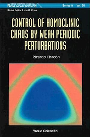 Control Of Homoclinic Chaos By Weak Periodic Perturbations