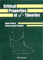 Critical Properties Of Phi4- Theories