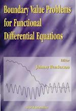 Boundary Value Problems For Functional Differential Equations