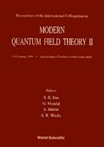 Modern Quantum Field Theory Ii - Proceedings Of The International Colloquium