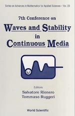 Waves And Stability In Continuous Media - Proceedings Of The Vii Conference