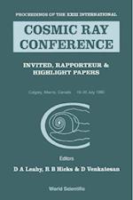 Cosmic Ray Conference: Invited, Rapporteur And Highlight Papers - Proceedings Of The Xxiii International