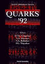 Quarks '92 - Proceedings Of The 7th International Seminar