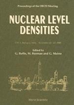 Nuclear Level Densities - Proceedings Of The Oecd Meeting