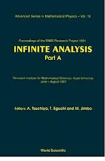 Infinite Analysis: Rims Project 1991 (In 2 Volumes)