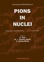 Pions In Nuclei - Proceedings Of The International Workshop