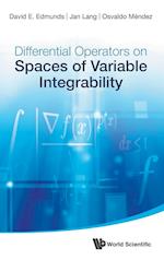 Differential Operators On Spaces Of Variable Integrability