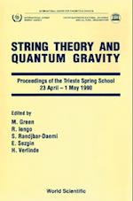 String Theory And Quantum Gravity - Proceedings Of Trieste Spring School