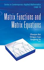 Matrix Functions And Matrix Equations