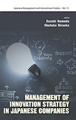 Management Of Innovation Strategy In Japanese Companies