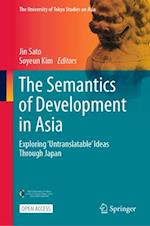 The Semantics of Development in Asia