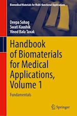 Handbook of Biomaterials for Medical Applications, Volume 1
