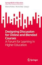 Designing Discussion for Online and Blended Courses