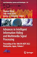 Advances in Intelligent Information Hiding and Multimedia Signal Processing