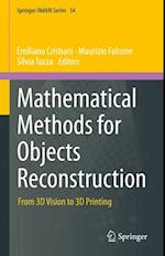 Mathematical Methods for Objects Reconstruction