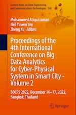 Proceedings of the 4th International Conference on Big Data Analytics for Cyber-Physical System in Smart City - Volume 2