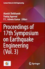 Proceedings of 17th Symposium on Earthquake Engineering (Vol. 3)