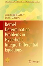 Kernel Determination Problems in Hyperbolic Integro-Differential Equations