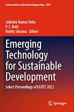 Emerging Technology for Sustainable Development