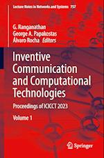 Inventive Communication and Computational Technologies