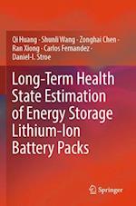 Long-term Health State Estimation of Energy Storage Lithium-ion Battery Packs