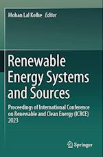 Renewable Energy Systems and Sources