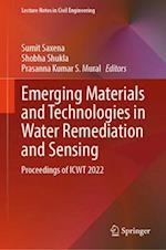 Emerging Materials and Technologies in Water Remediation and Sensing