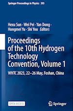 Proceedings of the 10th Hydrogen Technology Convention, Volume 1