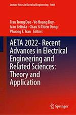 AETA 2022- Recent Advances in Electrical Engineering and Related Sciences: Theory and Application