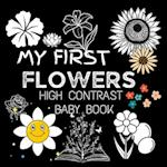 High Contrast Baby Book - Flowers