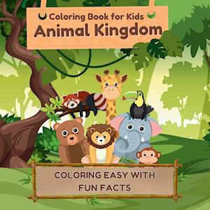 Coloring Book for Kids Animal Kingdom