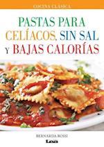 Pastas Para Celiacos, Sin Sal y Bajas Calorias