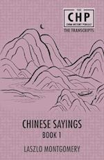 Chinese Sayings Book 1