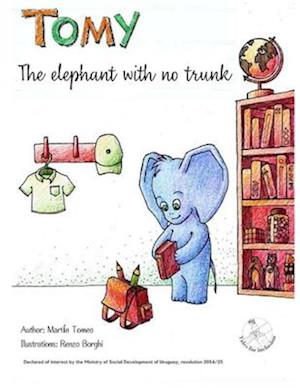 Tomy, the elephant with no trunk