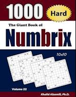 The Giant Book of Numbrix: 1000 Hard (10x10) Puzzles 