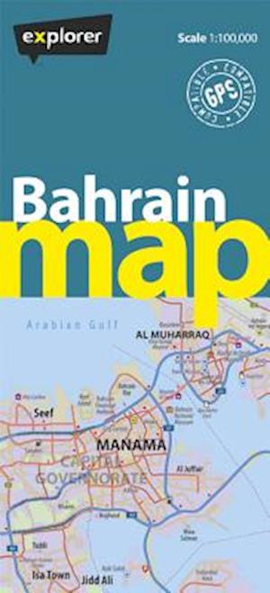 Bahrain Country Map